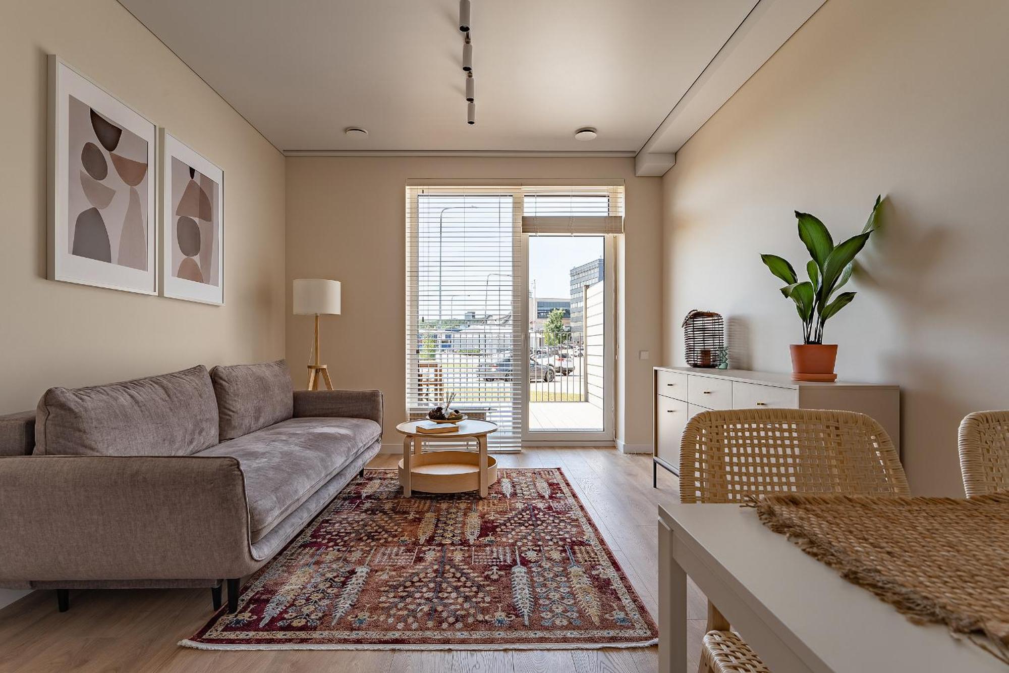 Cozy With Huge Terrace וילנה